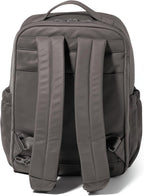 Baggallini Tribeca Expandable Laptop Backpack - 15"x11" Lightweight RFID Computer Bag for Work & Travel with Luggage Sleeve