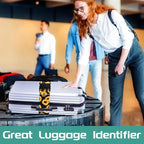 Slohif Luggage Straps for Suitcases Travel Belt Accessories Luggage Connector Identifiers 2 Pack Over Handle with Buckle Unique Nylon Adjustable Strap for Sleeping Bag Car Seat Sunflower