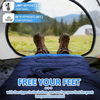 oaskys Camping Sleeping Bag - 3 Season Warm & Cool Weather - Summer Spring Fall Lightweight Waterproof for Adults Kids - Camping Gear Equipment, Traveling, and Outdoors