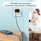 Fast Charger for iPhone 17 16 15 Charger Fast Charging 3Pack, 6+10+10ft USBC to USBC Cable Cord &20W Type C Block for iPhone 17/17 Air/17 Pro Max/17 Pro/16 15 Pro Max/Pro/Plus,iPad Pro/Air/Mini