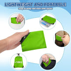 Grneric Drawstring Bags Bulk 14 Pcs Drawstring Backpack Bulk Cinch Bag Sackpack for Men Women Gym (Green)