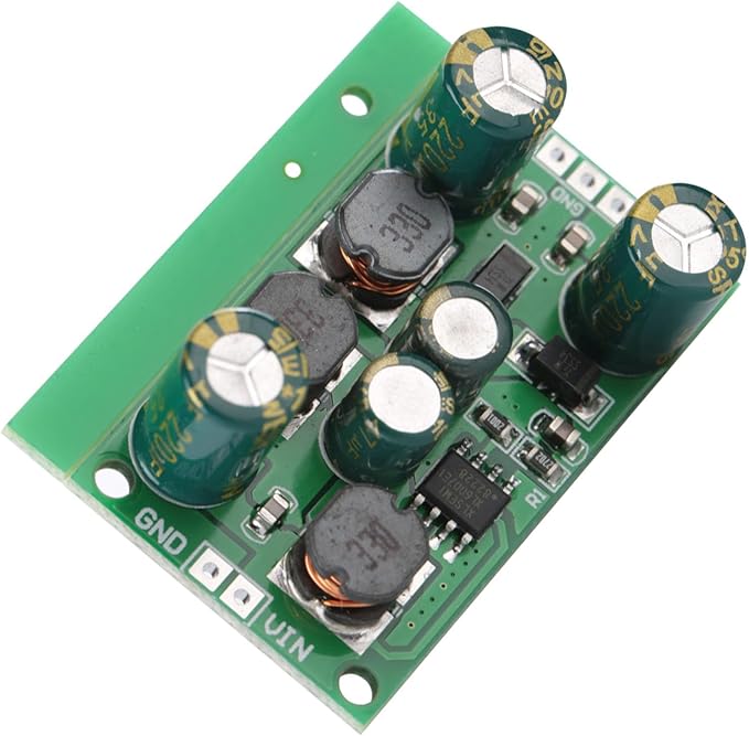 YWBL-WH DC-DC Positive & Negative Voltage Boost Converter Output 5V, 6V, 9V, 10V, 12V, 15V, 18V, 24V (Output Voltage 15VDC) - Green USB Type C Converter