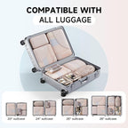 11 Set Packing Cubes for Travel, Gifts for Women Mom,Anti-Tearing Suitcase Organizer,OlarHike Vacation Essentials & Accessories for Cruise Ship