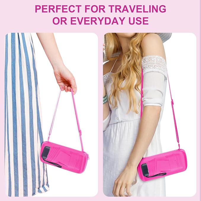 Compact Travel Umbrella with Case - Mini Umbrella for Purse, Small Lightweight &Tiny Design Perfect for Parasol Outdoor Sun&Rain Umbrellas