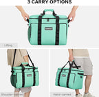 Soft Insulated Cooler Bag Collapsible Large Travel Coolers Soft Sided Coolers Ice Chest, Leakproof, Waterproof