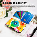 Credit Card Holder Small RFID Blocking Wallet Business Metal Slim Mini Aluminum Hard Case for Women Men