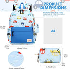 mygreen Toddler Backpack, Kids Backpack for Boys and Girls with Chest Strap | with Chest Strap