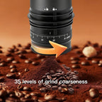 Portable All-in-One Coffee Maker with Grinder & Insulated Mug, Electric Grind & Brew Machine for Travel, Office and Camping