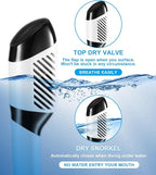 Aegend Snorkeling Gear for Adults Youth Kids, Snorkel Mask with Top Dry Valve - Panoramic View Anti-Leak and Anti-Fog with Mesh Bag for Snorkeling, Scuba Diving, Freediving & Swimming