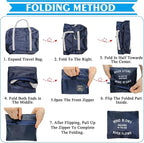4PCS Foldable Travel Duffel Bag Tote Carry on Luggage Bag Spirit Airlines Personal item Sports Gym Bag Water Resistant Weekender Overnight Bags for Women and Men (Mix Colors)