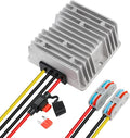 DC 36V/48V to 24V 10A 240W Converter Voltage Regulator Buck Reducer Power Converter with Fuse & Connectors, Waterproof Module Transformer for Golf Cart Club Car