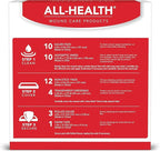 All Health Wound Care Kit & First Aid Supplies, 40 Piece | for Small to Medium Sized Wounds, Professional Use for Car, Home, Camping, Hiking and More