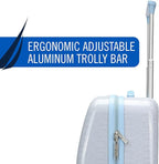 Nautica Kids Luggage - 18" Airline Approved Rolling Hardside Upright Carry-on Suitcase with Wheels (Polar Voyage)