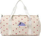 BLUBOON Duffle Bag Girls Kids Cute Gym Bag with Shoes Compartment & Wet Separation Waterproof Sports Overnight Travel Bag