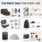 11 Set Packing Cubes for Travel, Gifts for Women Mom,Anti-Tearing Suitcase Organizer,OlarHike Vacation Essentials & Accessories for Cruise Ship
