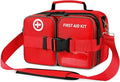 Premium 516 Piece First Aid Kit for Car, FSA Eligible HSA Store Waterproof Compact Labeled First Aid Bag with Molle Shoulder Strap, Emergency Kit for Home, Travel, Hiking, Camping, Survival