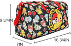 Pokémon Half Poké Ball & Character Print 5-Piece Duffel Bag Set