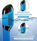 Aegend Snorkeling Gear for Adults Youth Kids, Snorkel Mask with Top Dry Valve - Panoramic View Anti-Leak and Anti-Fog with Mesh Bag for Snorkeling, Scuba Diving, Freediving & Swimming