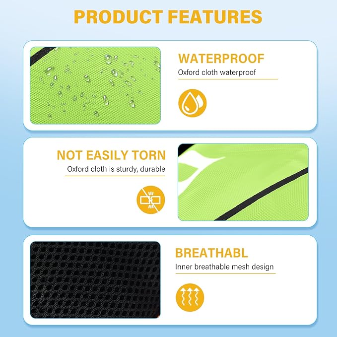 Automatic Inflatable Belt Pack Water Sports Jacket Waist Belt PFD for SUP Paddleboarding Fishing Boating Kayaking（fit 80-330 lbs） (Fluorescent yellow)