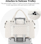 HYC00 Travel Duffel Bag,Carry-on Overnight Weekender Bags for Women,Sports Tote Gym Bag with Wet Pocket