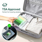 Travel Bottles for Toiletries, TSA Approved Travel Size Containers, Leak Proof Silicone Shampoo Bottles, Small Toiletry Containers with Clear Bag for Shampoo Conditioner Lotion