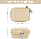 casmilee Portable Charger Power Bank Case for Swyop/for Feob/for Charmast/for JEJILL/for LanLuk/for VEGER/for iWALK/for Taegila/for Kuulaa and More Small Charging Battery Pack - Bag Only (Beige)