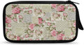 Roses Travel Cord Organizers Case Electronic Organizer Travel Cases Storage Bag Travel Cable Organizer Bag Pouch Electronic Accessories Carry Case for Cable Cord
