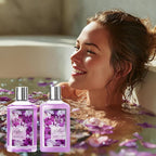 Gifts for Women, Spa Gift Baskets for Women - 9 Pcs Lavender Bath and Body Gift Basket | Christmas, Birthday, Mothers Day, Valentines Day Gift for Her, Perfect Gift for Mom All Occasion