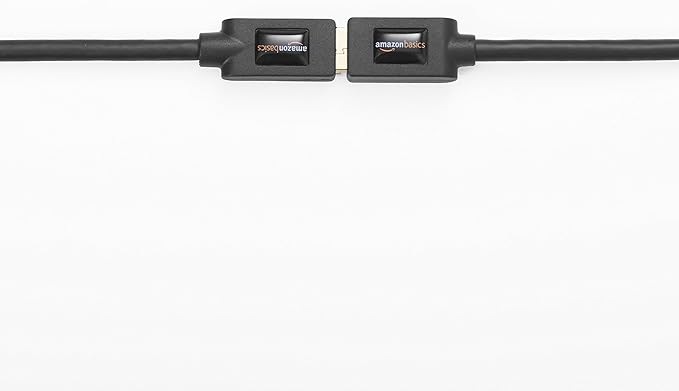 Amazon Basics 2-Pack USB 3.0 Extension Cable, Fast Data Transfer 4.8Gbps, USB-A Male to Female, Gold-Plated Connectors, 3 Foot, Black
