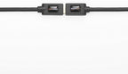 Amazon Basics 2-Pack USB 3.0 Extension Cable, Fast Data Transfer 4.8Gbps, USB-A Male to Female, Gold-Plated Connectors, 3 Foot, Black