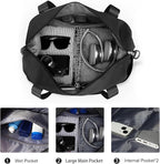 Travel Duffel Bag, Sports Tote Gym Bag, Shoulder Weekender Overnight Bag for Women