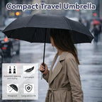 6 Pcs Travel Compact Umbrella, Automatic Open and Close Umbrella, Windproof Travel Rain Umbrellas, Folding and Portable Umbrellas for Men and Women