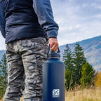 DYSANKY 1 Gallon Water Bottle Insulated | Thickened Stainless Steel Vacuum Metal Water Jug | Portable Sports Large for Gym and Hiking with Straw, Carrier Bag, Handle Strap | BPA-Free 128 oz