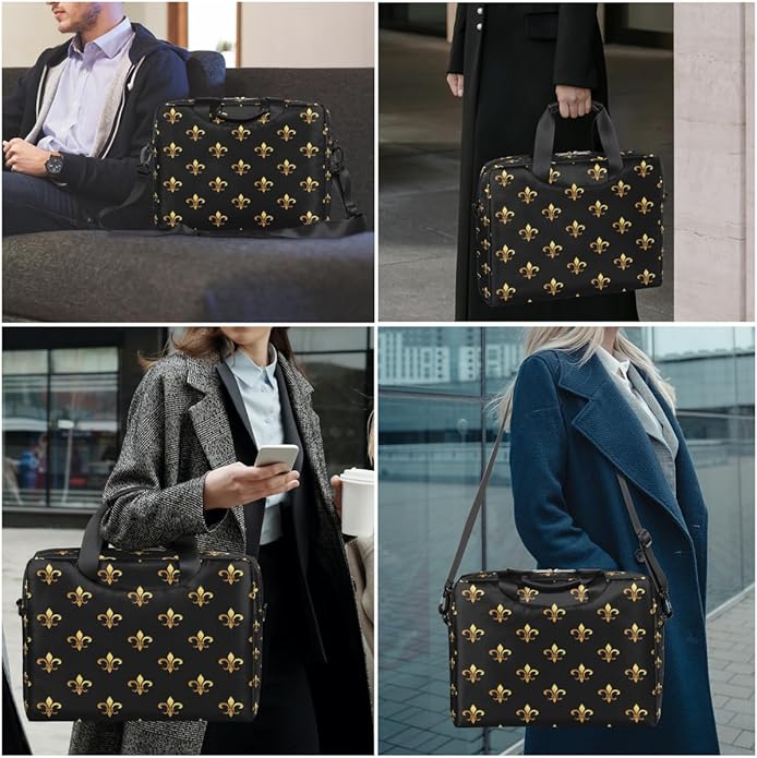 Cute Laptop Shoulder Bag for Women Men, Computer Laptop Bag Laptop Sleeve Case Laptop Satchel Briefcase Carrying Bag QA-1