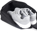 Gloppie Shoe Bags for Travel - Portable Shoes Storage Bag, Shoe Pouch, Shoe Packing Cubes for Men Women - Black