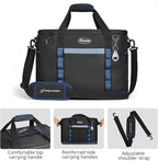 Maelstrom Collapsible Soft Cooler Bag,35/55/75 Cans Beach Cooler with Flip Top Lid, Ice Chest, Leakproof & Portable for Beach, Camping, Road Trips & Grocery Shopping