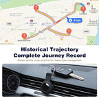 GPS Tracker for Vehicles, No Subscription Location Tracking Device, No SIM Card Required, No Monthly Fee, Magnetic GPS Tracker for Car, Kids’ Belongings, Pets, Elderly Items