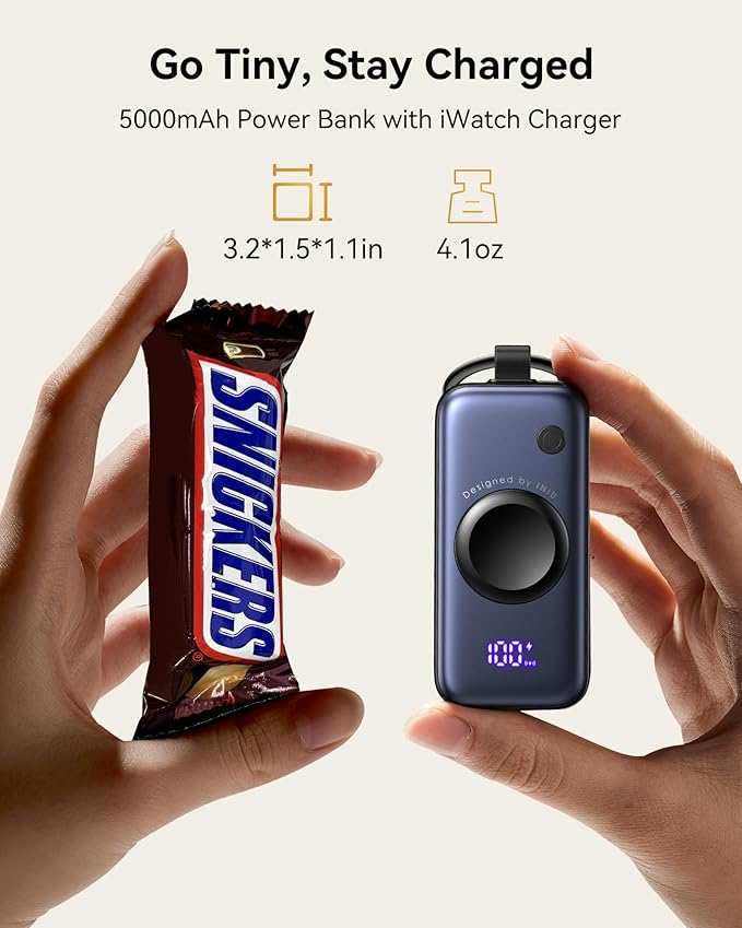INIU Ultra Small 10000mAh 45W PD Power Bank & 5000mAh 20W PD Power Bank Combo
