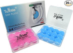 Ear Plugs for Sleeping - Noise reducing earplugs - earplugs for Swimming,Soft Silicone for Concerts, Swimming, Shooting, Snoring, Airplane, Musicians -32dB Sound Blocking Ear Protection (24Pillows)
