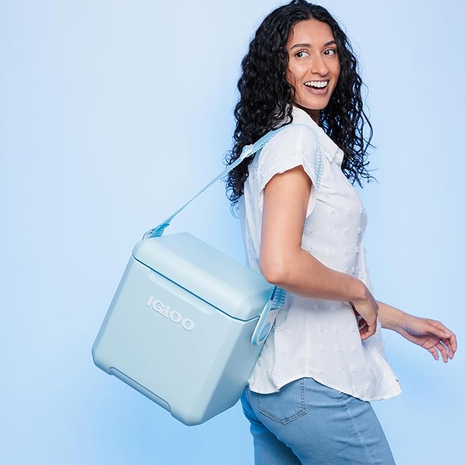 Igloo Tag Along Too Coolers | Insulated Hard Shell Picnic Style Cooler | Rolling Ice Chest