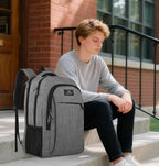 MATEIN 17 Inch Laptop Backpack, TSA Large Backpack for Travel and Business, Water Resistant Big Flight Approved Weekender Carry-On Backpack with Luggage Sleeve for Women and Men