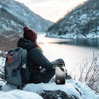 DYSANKY Insulated Water Bottle | Thickened Stainless Steel Vacuum Metal | Portable Sports Half Gallon Large Water Jug for Gym and Hiking with Straw, Carrier Bag, Handle Strap | BPA-Free 64 oz