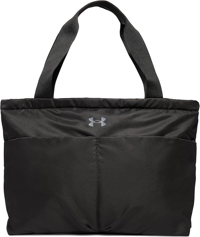 Under Armour Womens Studio Lite Tote Bag, (001) Black / / Castlerock, One Size Fits Most