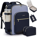 LOVEVOOK 40L Travel Backpack for Women & Men, Airline Approved Carry On Luggage with 3 Packing Cubes, TSA Overnight Bags, Waterproof Personal Item Bag, Weekender Essentials Backpacks fits 17" Laptop