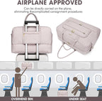 Travel Duffel Bags for Women with Shoe Compartment, Weekender Overnight Bag with Wet Pocket & Toiletry Bag, Carry On Personal Item Bag, Travel Tote Gym Bag, Hospital Bags for Labor and Delivery