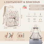 MOONBABY Girls Backpack, Kids Backpack for Girls, School bag for Primary Elementary Teenage, Middle School Students Bookbag