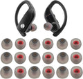 Replacement Silicone Ear Tips for bmani T16 / bmanl T16 / ZINGBIRD Z67 / Orancu A12 / TOZO T6 / TOZO T10 / RIZIZI A12 / Boean U18 U8 U8I PRO Wireless Earbuds, 9 Pairs (S/M/L)