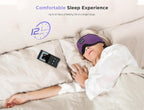 LC-dolida Sleep Mask with Bluetooth Headphones Bluetooth Sleep Mask Sleep Headphones,3D Eye Mask for Sleeping Mask Music Sleeping Headphones for Side Sleepers Meditation Gifts Gadgets for Men Women