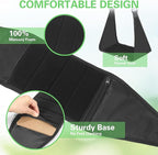 Airplane Footrest, Portable Foot Hammock for Airplane Travel, Adjustable Airplane Foot Rest for Long Flight Bus Train Office, Travel Accessories to Relax Your Feet & Leg
