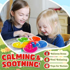 Color Sorting Sensory Toys for Autism, Roadtrip Travel Essenstial for Toddler, Color Matching Fidget Toy Preschool Learning Activities Educational Calm Down Montessori Toy for Kids Ages 1 2 3